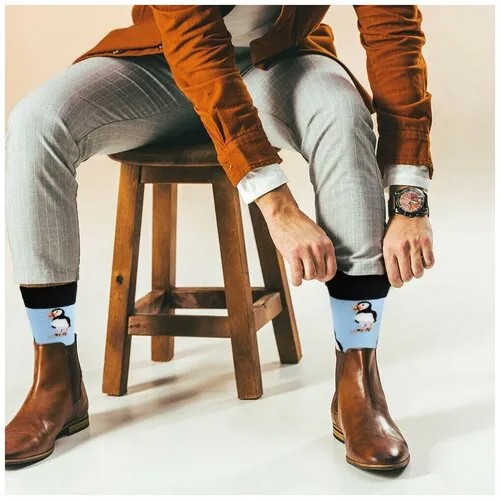 Дизайнерские носки с принтом 