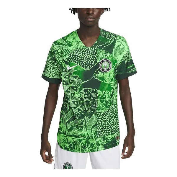 Футболка dri fit adv 2022 23 матч домашняя футбольная майка Nike, зеленый