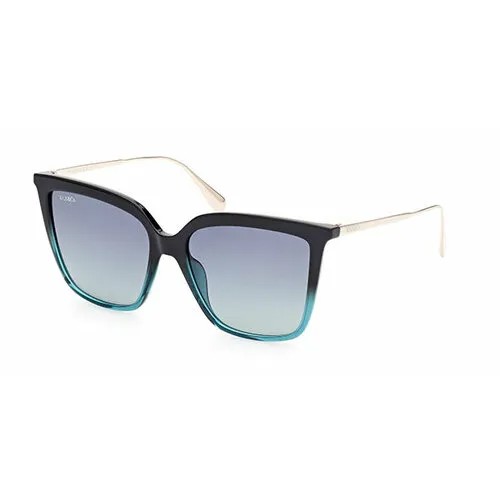 Солнцезащитные очки Max & Co. MO 0043 92W, бесцветный, черный