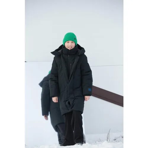 Парка Orso Bianco, размер 164, черный
