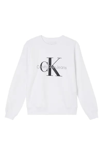 Толстовка с контрастным логотипом Calvin Klein Jeans, черный