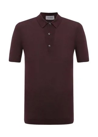 Хлопковое поло John Smedley