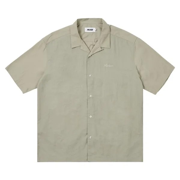 Рубашка Palace Double Faced Shirt, цвет Concrete Grey