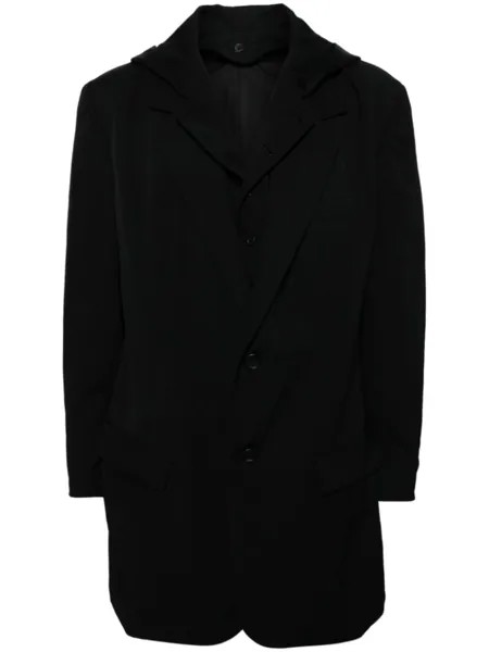 Yohji Yamamoto шерстяной пиджак, черный