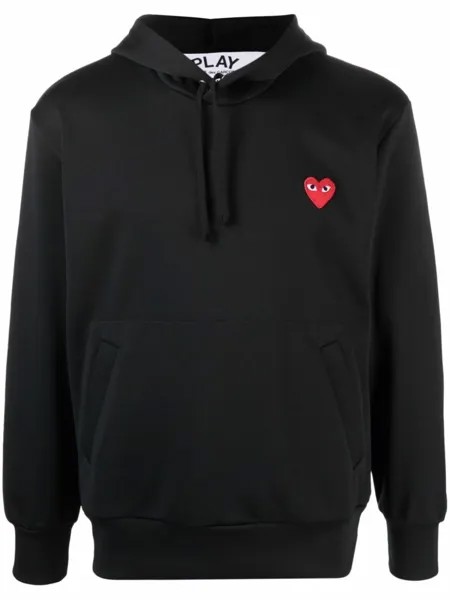 Comme Des Garçons Play худи с принтом, черный