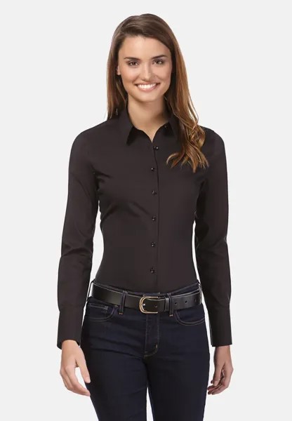 Рубашка Tailliert Stretch Vincenzo Boretti, цвет schwarz