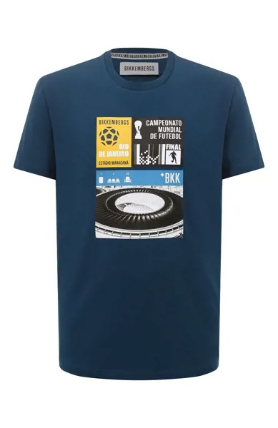 Хлопковая футболка Dirk Bikkembergs