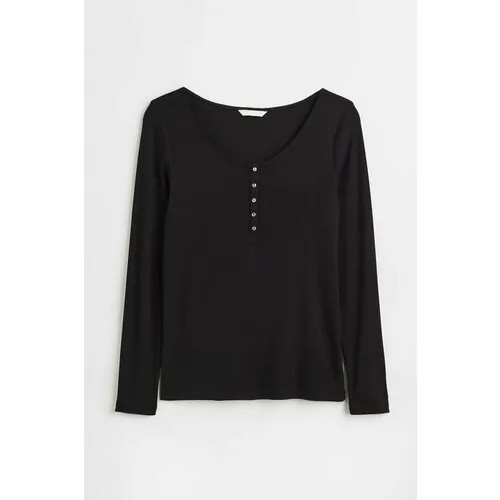 Топ H&M, размер XL, черный
