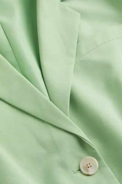 Куртка прямого кроя H&M, зеленый