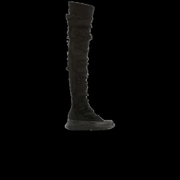 Ботинки Rick Owens Wmns DRKSHDW Gethsemane Stretch Abstract Stocking Boots, черный