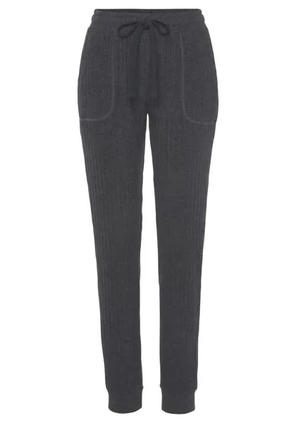 Спортивные брюки LASCANA Homewear, цвет anthrazit meliert