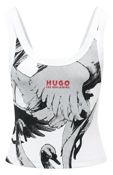 Хлопковый топ HUGO x Les Benjamins HUGO