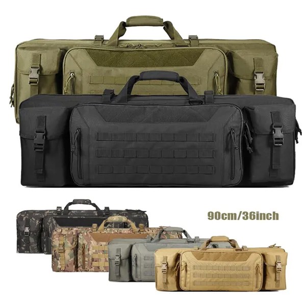 Армейский рюкзак для тактической винтовки, сумки с подкладкой и ремешком на плечо для охоты, военный защитный чехол для страйкбола, огня