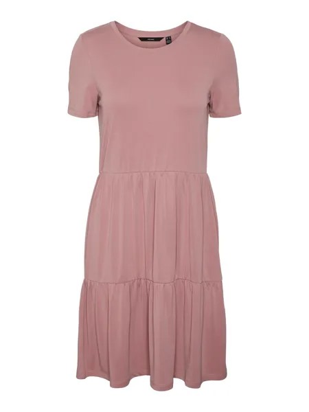 Платье Vero Moda FILLI CALIA, темно-розовый