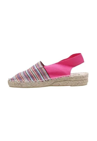 Эспадрильи PALLAS SENSES & SHOES, неон фуксия