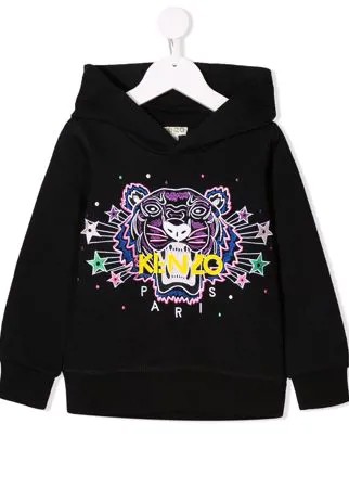 Kenzo Kids худи с вышивкой Tiger