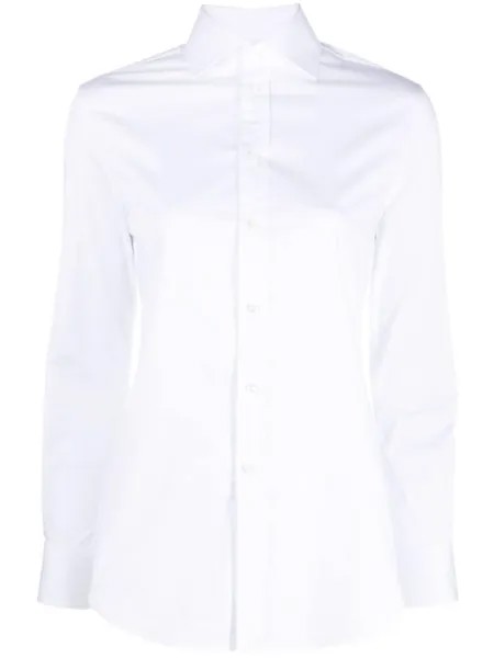 Ralph Lauren Collection рубашка Charmain с длинными рукавами, белый