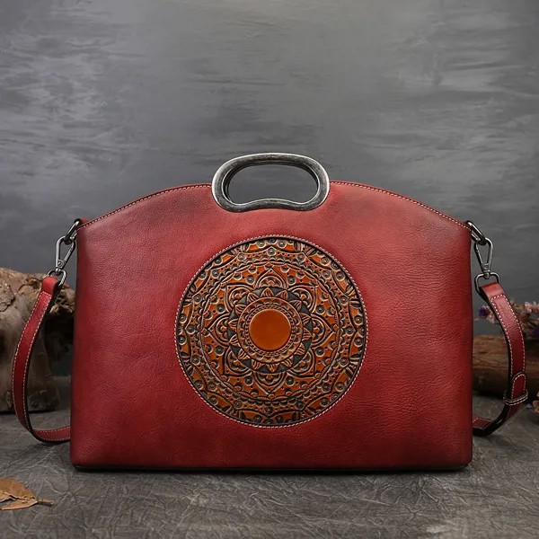 Винтажные модные красные, зеленые, серые, коричневые дамские сумочки Nesitu A4 из натуральной кожи, портфель, сумки-мессенджеры, женская сумка через плечо M1157