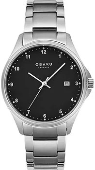 Fashion наручные  мужские часы Obaku V272GDTBST. Коллекция Link