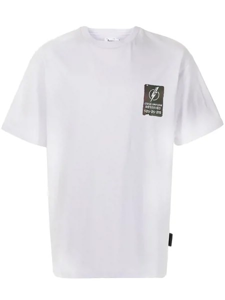 Izzue футболка с круглым вырезом и нашивкой-логотипом