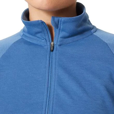 Пуловер Inshore с молнией до половины женский Helly Hansen, цвет Azurite