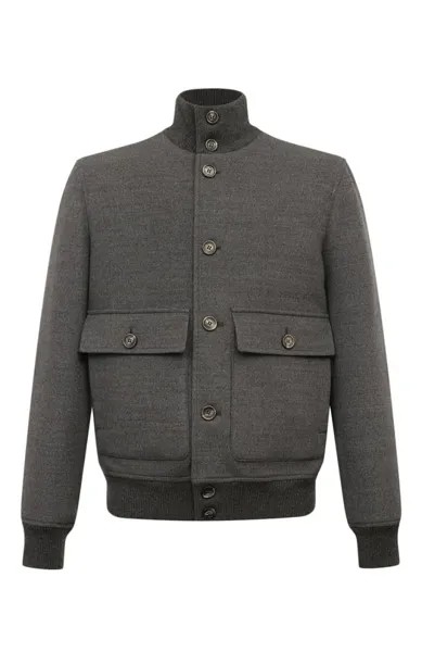 Шерстяной бомбер Brunello Cucinelli