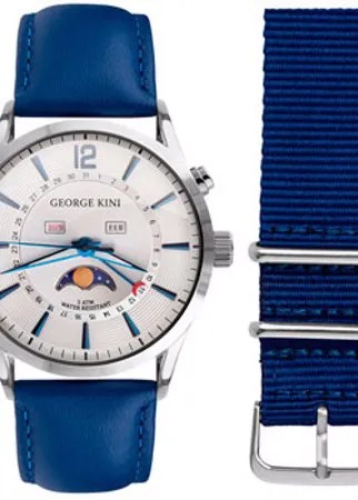 Fashion наручные  мужские часы George Kini GK.41.11.1S.1BU.1.4.0. Коллекция Gents Collection