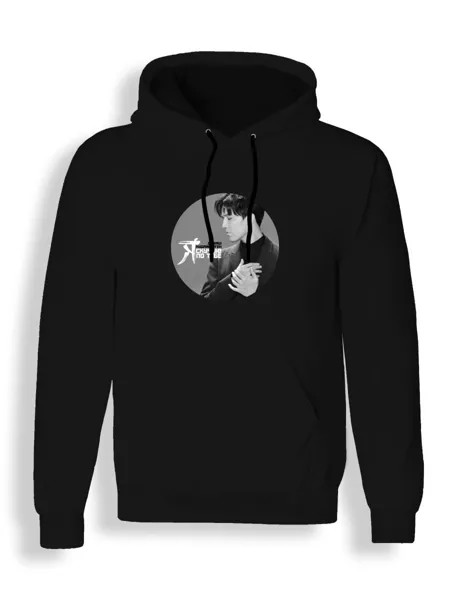Худи унисекс СувенирShop Димаш Кудайберген/Казахстан 3 черное L