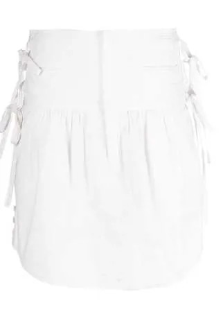 Isabel Marant Étoile юбка мини А-силуэта с завязками