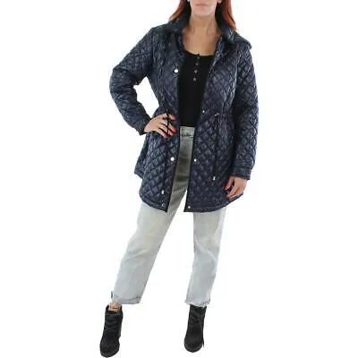 Женский анорак миди Kate Spade New York, стеганое пальто, верхняя одежда BHFO 3338