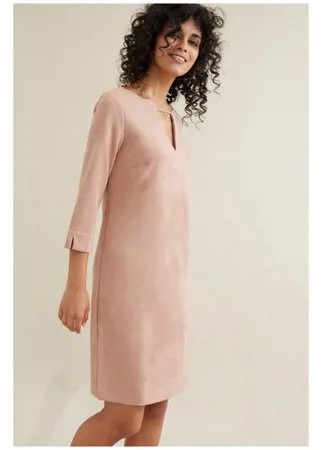 Платье-мини с подвеской ZARINA 9329022522 Бежевый 42