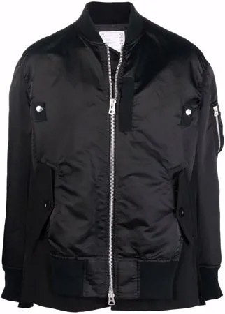 Sacai бомбер оверсайз