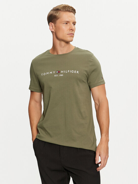 Футболка стандартного кроя Tommy Hilfiger, зеленый