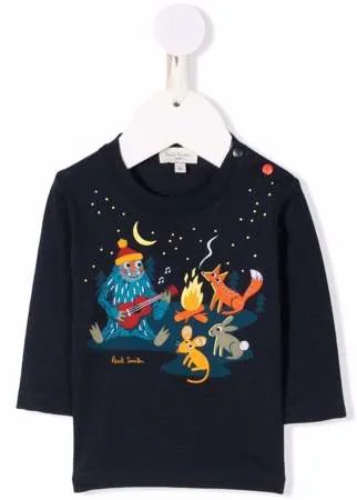 Paul Smith Junior футболка с графичным принтом