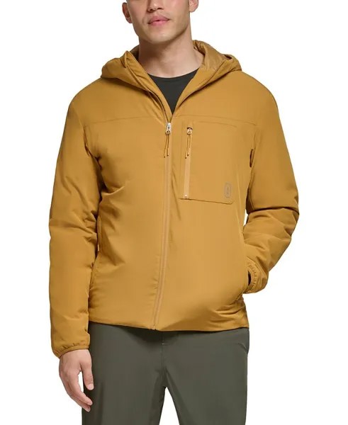 Мужская спортивная куртка с капюшоном BASS OUTDOOR, цвет Bone Brown
