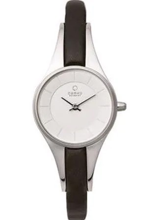 Fashion наручные  женские часы Obaku V110LXCIRB. Коллекция Leather