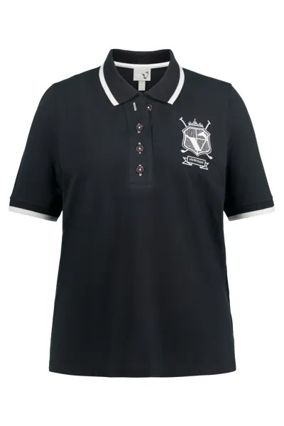 Футболка Ulla Popken Polo, черный