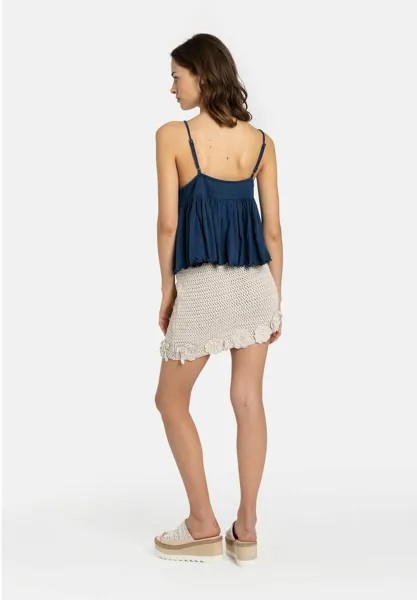 Блузка Kayla Free People, темно-синяя