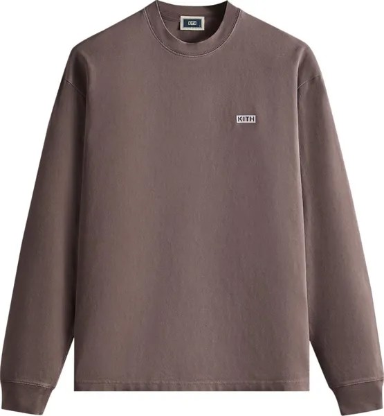 Лонгслив Kith Long-Sleeve Lax Tee 'Monsoon', фиолетовый