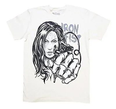 ФУТБОЛКА IRON FIST ROSA МУЖСКАЯ БЕЖЕВАЯ ФУТБОЛКА (M)