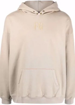 Fear Of God худи с длинными рукавами и нашивкой-логотипом