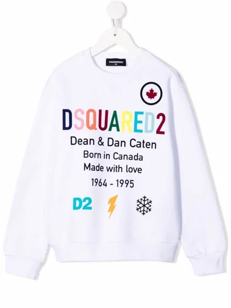 Dsquared2 Kids толстовка с логотипом