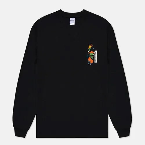Лонгслив RIPNDIP ryu, хлопок, размер m, черный