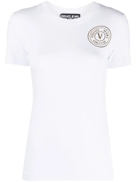 Versace Jeans Couture футболка с логотипом, белый