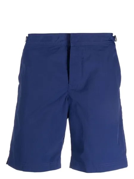 Orlebar Brown однотонные плавки-шорты, синий