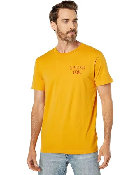 Футболка Deus Ex Machina Thinker Tee, цвет Golden Yellow