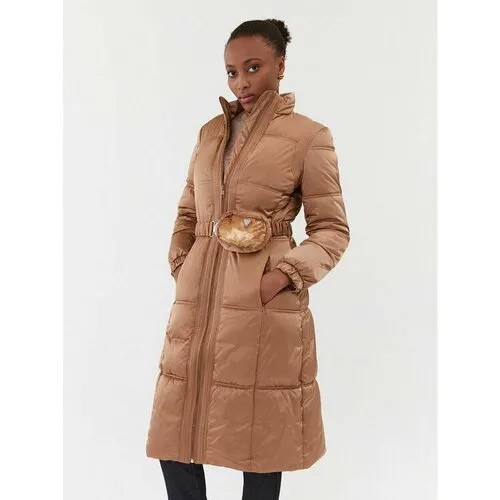 Пуховик GUESS, размер L [INT], коричневый