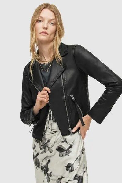Кожаная куртка DALBY BIKER AllSaints, черный