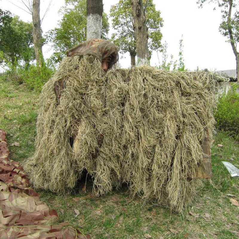 Охотничий Камуфляжный охотничий костюм Ghillie, одежда для тайной стрельбы, снайпера, камуфляжные костюмы, одежда с чехлом