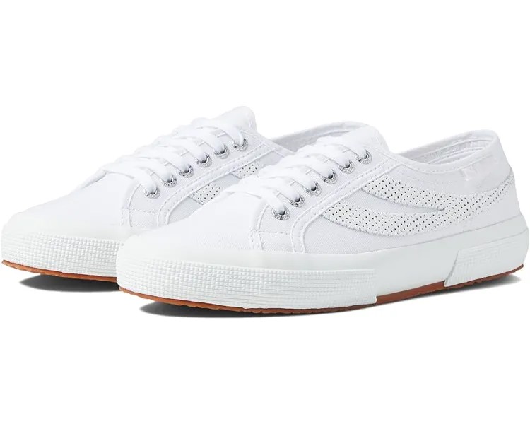 Кроссовки Superga 2953 - Swallow Tail Perf Leather, белый